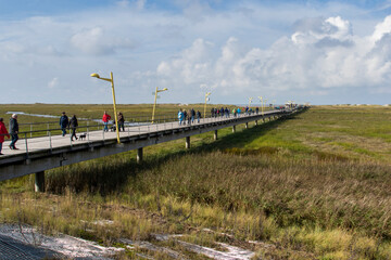 Seebrücke, St. Peter Ording, Nordfriesland, Deutschland