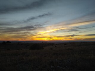 atardecer