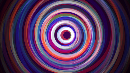 Fototapeta na wymiar Abstract colorful circle lines background