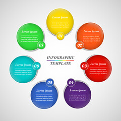 Abstract infographics template.