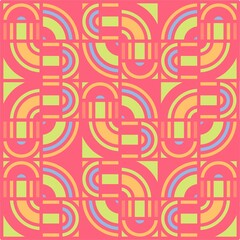 Beautiful of Colorful Pattern with Colorful Numbers, Repeated, Abstract, Illustrator Pattern Wallpaper. Image for Printing on Paper, Wallpaper or Background, Covers, Fabrics