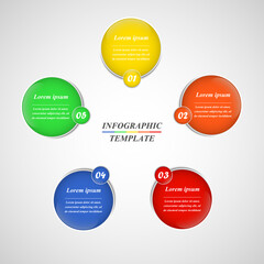 Abstract infographics template.