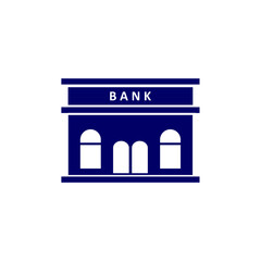 Fototapeta premium Bank logo design vector template, Business logo design concept, Icon symbol
