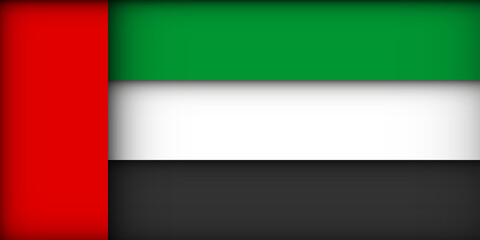 Approved December 2, 1971 UAE flag.