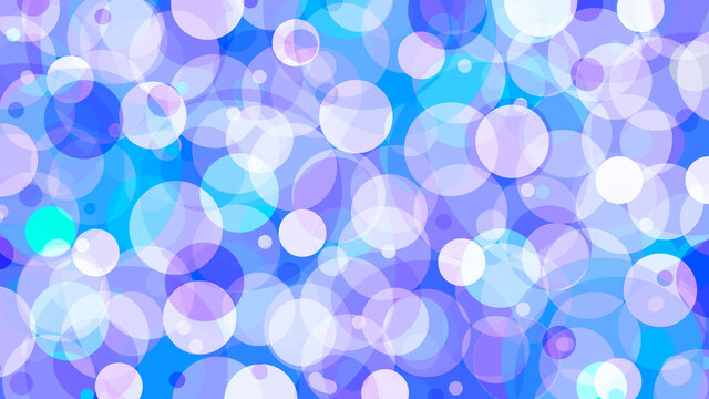 blue pattern with bubbles
