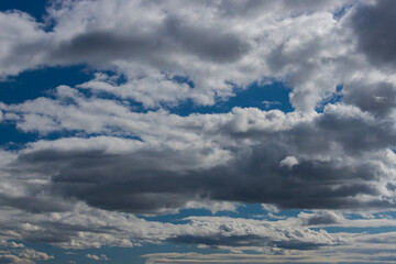 爽やかな綺麗な秋の青空の風景