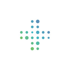 Vector Pharmaceutical Logo Dots