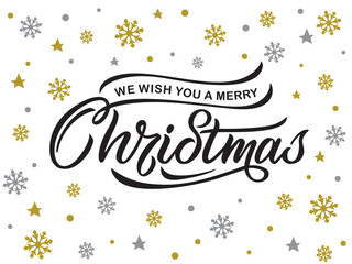 Christmas time vector text. Calligraphic Lettering design card template. Calligraphic handmade lettering.