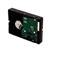 Hard drives control scheme for storing information on a white background, isolated, space for text,...