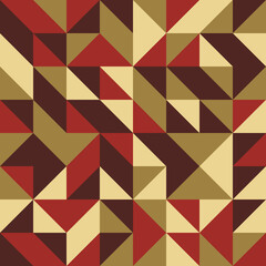 Fototapeta premium Abstract Geometric Pattern generative computational art illustration