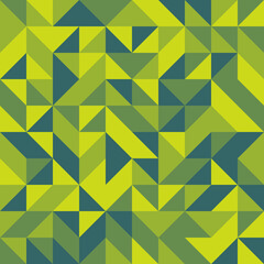 Abstract Geometric Pattern generative computational art illustration