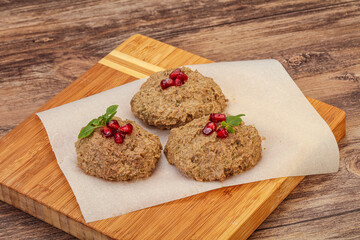 Georgian cuisine - pkhali from beans