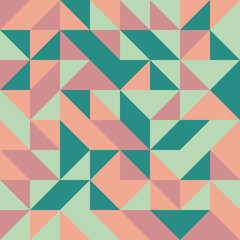 Abstract Geometric Pattern generative computational art illustration