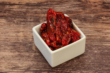Dried tomato with olive oil
