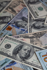 dollar banknotes background for design purpose
