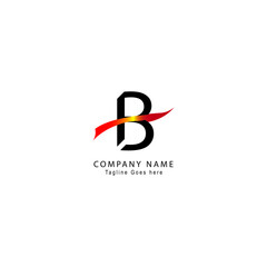 B letter logo. Business logo. Vector logo. B modern logo