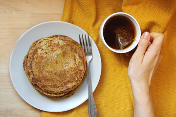 Pancakes and Tea
