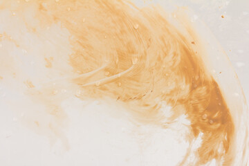 Texture of liquid foundation Background made of liquid foundation Make-up concept. Skin Tone Cream