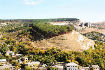 Bahchisaray Crimea Mountains Rocks Forest
spring travel