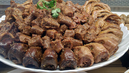 Spicy duck paw chicken feet pig ears delicious snacks