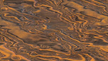 Seasoned wood of an olive-tree, background of brown and gray shades of natural wood texture. 3D-rendering