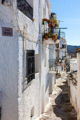 Weisses Bergdorf in den Alpujarras