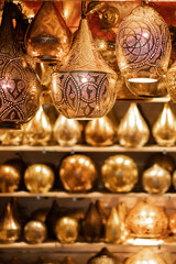 Decorative table lamps. Arabic style