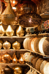 Decorative table lamps. Arabic style