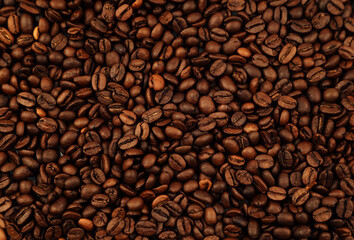 Roasted coffee beans