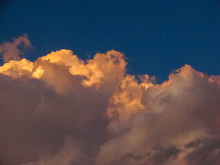 Fototapeta na wymiar Clouds and blue sky
