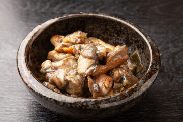 鶏肉の炭火焼き