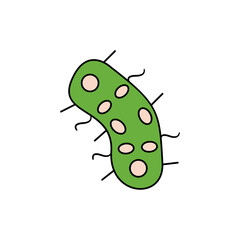 bacteria virus line icon. element of bacterium virus illustration icons. signs symbols can be used for web logo mobile app UI UX