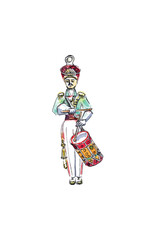 Drummer Drumming for 12 Days of Christmas Charms