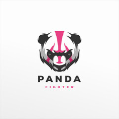 panda gaming sports logo design © modal tampang