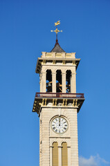 Fototapeta na wymiar Clock Tower, Caledonian Park, London
