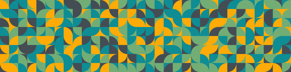 Abstract Geometric Pattern generative computational art illustration