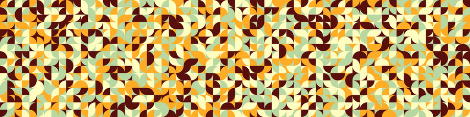Abstract Geometric Pattern generative computational art illustration