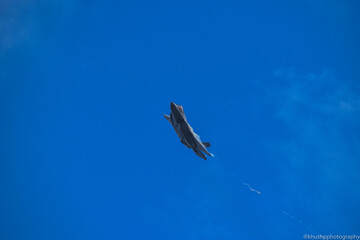 Fighter Jets In Action At Air Show 