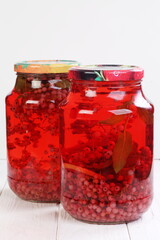 Jar of maraschino cocktail cherries
