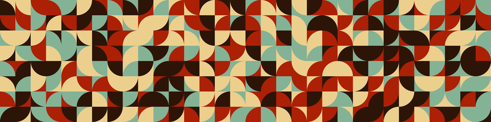 Abstract Geometric Pattern generative computational art illustration