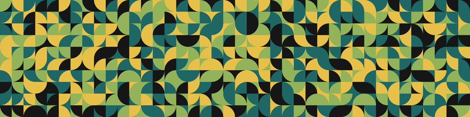 Abstract Geometric Pattern generative computational art illustration