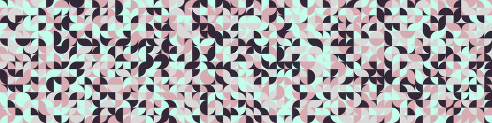 Abstract Geometric Pattern generative computational art illustration