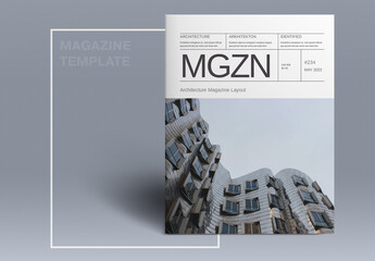 Architecture Magazine Layout