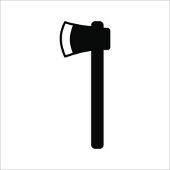 Axe icon. editable vector sign symbol. vector illustration