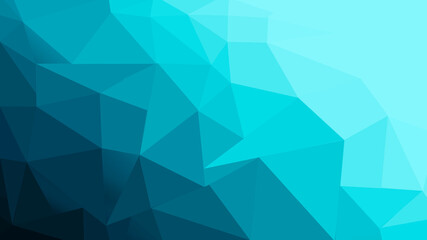 Obraz premium Abstract triangular background with colorful gradient shapes. Bright mosaic modern geometric design. turquoise low poly texture. beautiful relief surface