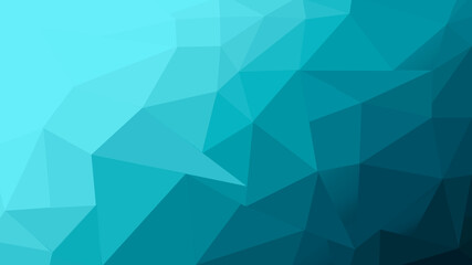 Fototapeta premium Abstract triangular background with colorful gradient shapes. Bright mosaic modern geometric design. turquoise low poly texture. beautiful relief surface