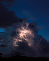 Lightning storm 