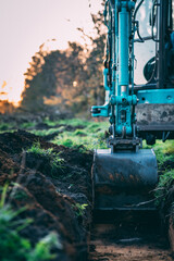 industrial machinery at work