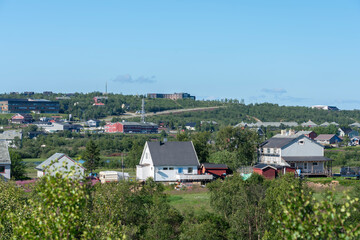 View from Kautomeino, Finnmark, Norway.