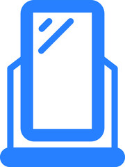 mirror icon. glass icon vector 